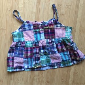 🍭Crewcuts spaghetti strap tank top -3T